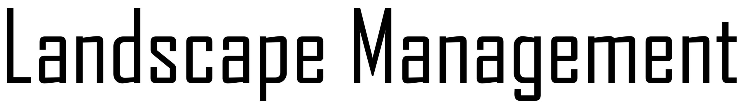 Landscape Management